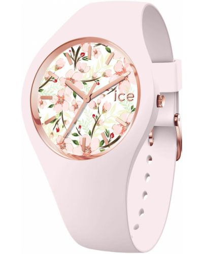 Virágos óra Ice-watch rózsaszín