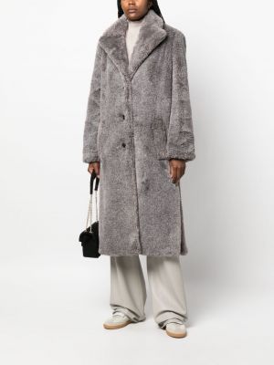 Manteau de fourrure Zadig&voltaire gris