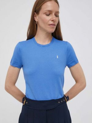 Поло тениска Polo Ralph Lauren синьо