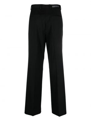 Proste spodnie plisowane Briglia 1949 czarne