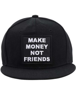 Czapka z haftem Make Money Not Friends