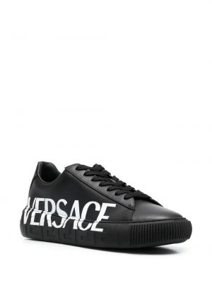 Sneakersy z nadrukiem Versace