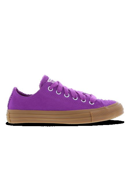 Chaussures de ville en cuir Converse violet