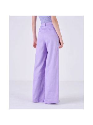 Pantalones bootcut Silvian Heach violeta