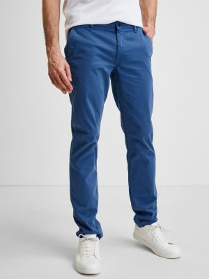 Pantaloni chino Boss albastru