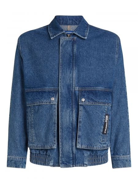 Denimjakke Karl Lagerfeld Jeans blå