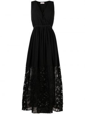 Вечерна рокля с дантела Liu Jo черно