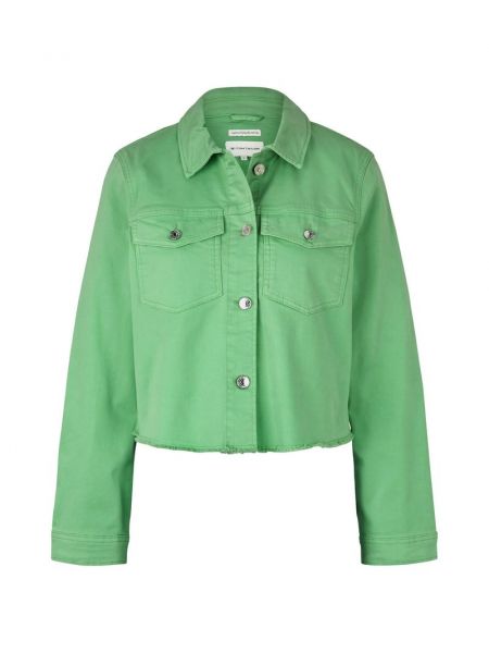 Zielona kurtka jeansowa Tom Tailor