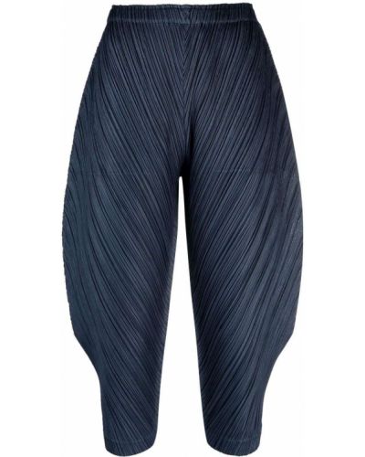 Pantalones plisados Pleats Please Issey Miyake azul