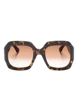 Γυαλιά ηλίου Cartier Eyewear καφέ