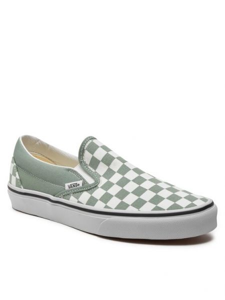 Slip-on ниски обувки Vans зелено