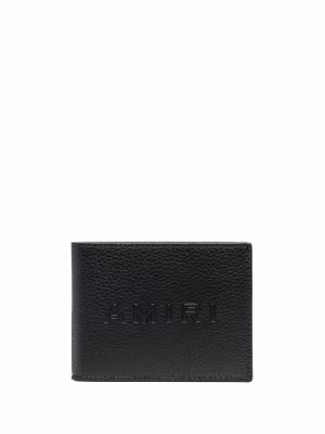 Kožená peňaženka Amiri čierna