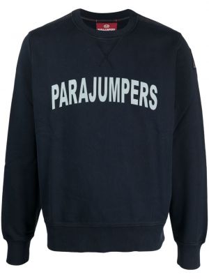 Sweatshirt aus baumwoll Parajumpers blau