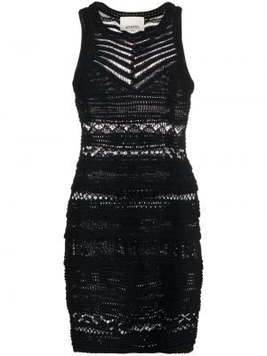 Αμάνικο φόρεμα Isabel Marant μαύρο