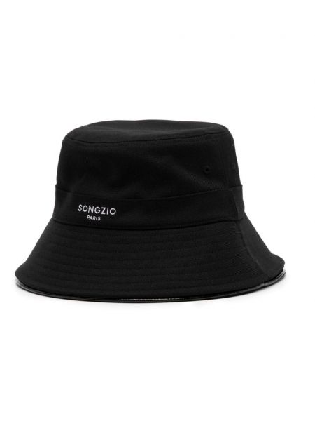 Siuvinėtas kibiro skrybėlę Songzio juoda