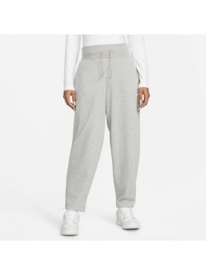 Pantalon en coton Nike gris