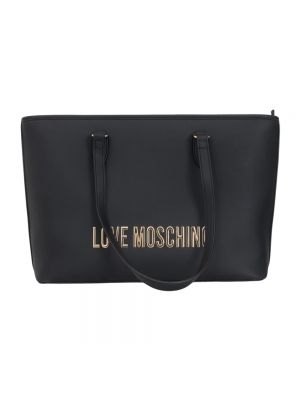 Shopper handtasche mit reißverschluss mit taschen Love Moschino