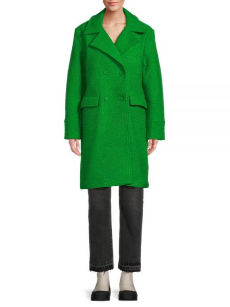 Пальто Noize зеленое