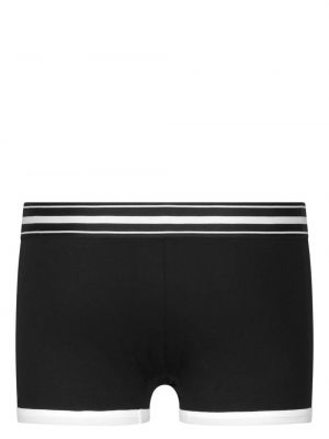 Slips en coton à imprimé Dolce & Gabbana noir