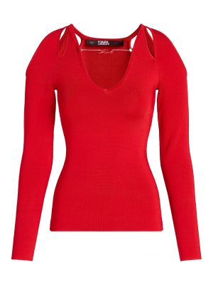 Pullover Karl Lagerfeld rosso