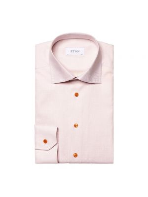 Koszula z długim rękawem Eton różowa