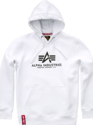 Свитшот Alpha Industries белый