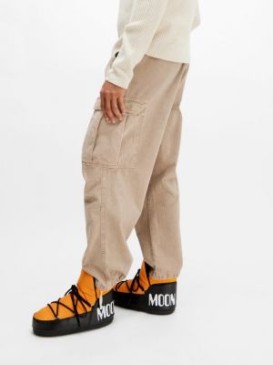Ботинки Moon Boot оранжевые
