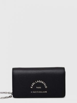Estélyi táska Karl Lagerfeld ezüstszínű