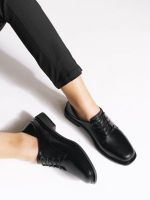 Smėliniai moteriški oksfordo batai