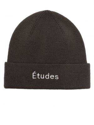 Вълнена шапка бродирана Etudes