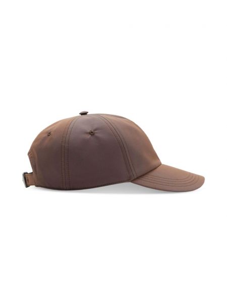 Medvilninis kepurė su snapeliu Burberry ruda