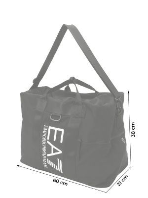 Potovalna torba Ea7 Emporio Armani črna