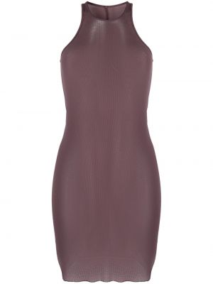 Sukienka koktajlowa Rick Owens fioletowa