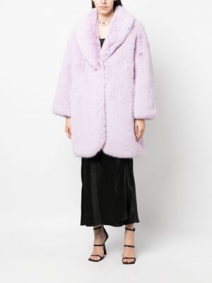 Manteau de fourrure Giuseppe Di Morabito violet