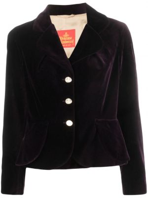 Žametni blazer iz rebrastega žameta Vivienne Westwood Pre-owned