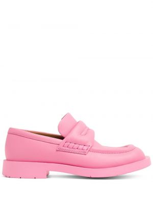 Pantofi loafer din piele slip-on Camper roz