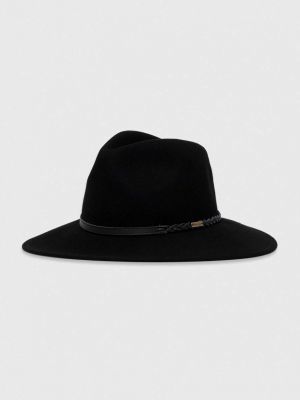 Шерстяная шляпа Barbour черная