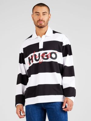 T-shirt a maniche lunghe Hugo Red