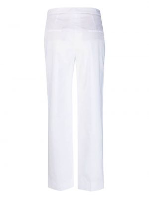 Pantalon en coton Merci blanc