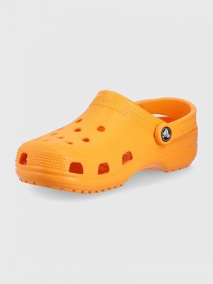 Papuci Crocs portocaliu