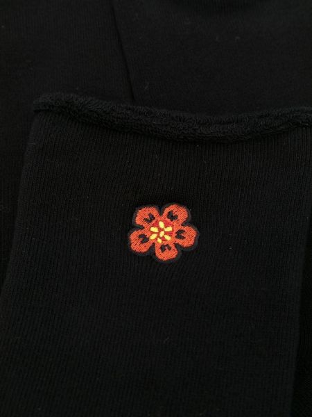 Skarpety w kwiatki Kenzo czarne