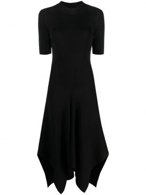 Асиметрична рокля Stella Mccartney черно