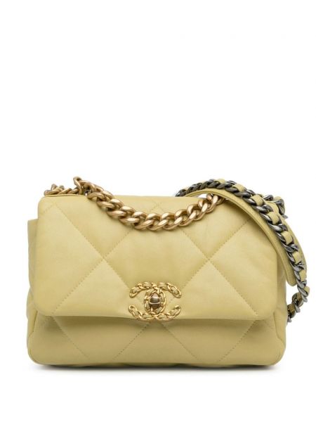 Τσάντα Chanel Pre-owned κίτρινο