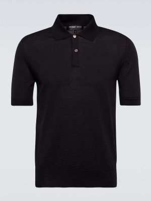 T-shirt di lana Comme Des Garçons Homme Deux nero