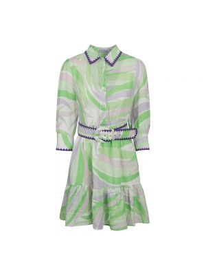 Sukienka Mc2 Saint Barth zielona