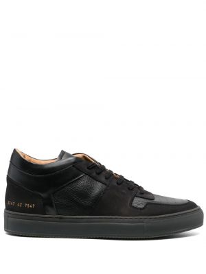 Lær sneakers Common Projects svart