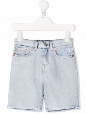 Jeansshorts för tjejer Mm6 Maison Margiela Kids blå