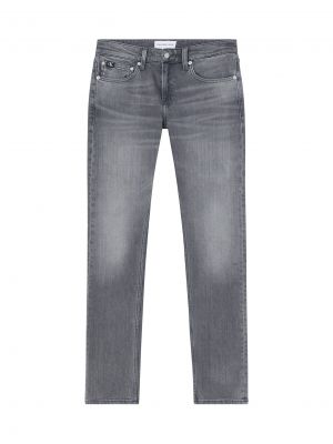 Skinny fit traperice Calvin Klein Jeans siva