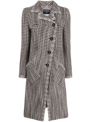 Παλτό με σχέδιο tweed Chanel Pre-owned