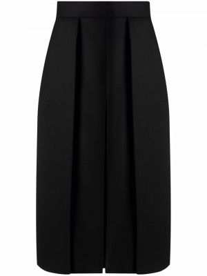 Plisovaná sukňa Prada - čierna